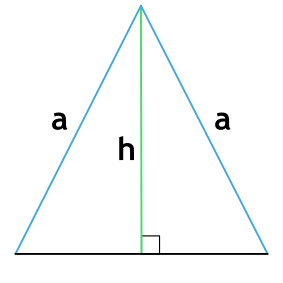 Периметр равнобедренного треугольника по боковой стороне и высоте