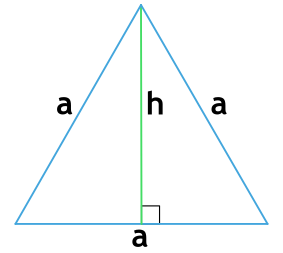 Периметр равностороннего треугольника по высоте